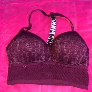 Pink Victorias Secret Wireless Padded Bra Without Clasp